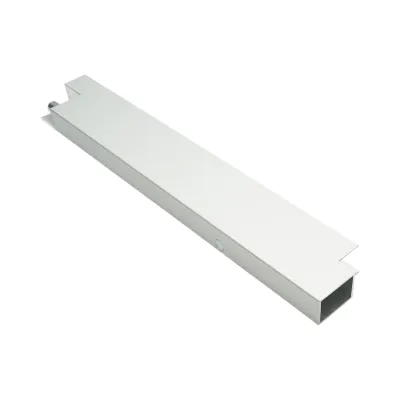 Inchizator oblon interior dreapta aluminiu, maner otel zincat 400mm - imagine 4