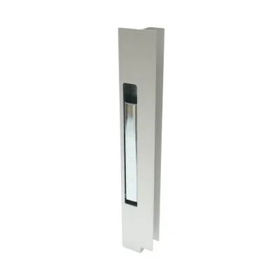 Inchizator oblon interior stanga aluminiu, maner otel zincat 400mm - imagine 2