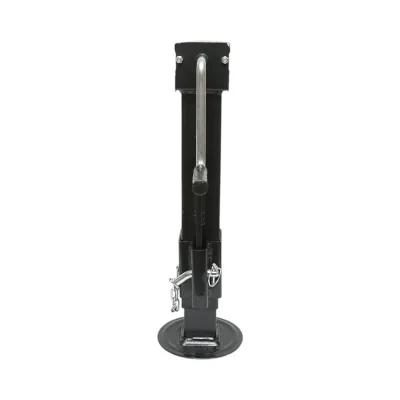 Picior de sprijin remorca reglabil cu manivela 57cm, fixare laterala, sarcina maxima 8000kg - imagine 2