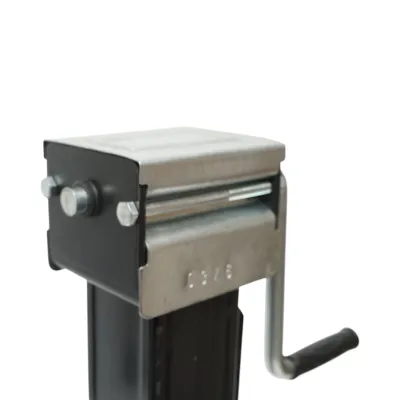 Picior de sprijin remorca reglabil cu manivela 57cm, fixare laterala, sarcina maxima 8000kg - imagine 5