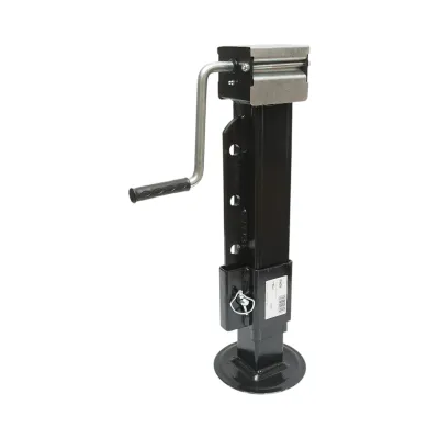Picior de sprijin remorca reglabil cu manivela 57cm, fixare laterala, sarcina maxima 8000kg - imagine 3