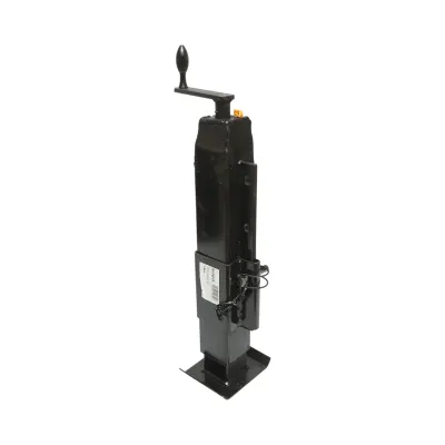 Picior de sprijin remorca reglabil cu manivela 50cm, fixare laterala, cilindru 80mm sarcina maxima 6000Kg - imagine 2