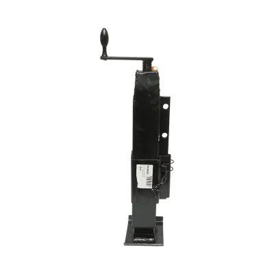 Picior de sprijin remorca reglabil cu manivela 50cm, fixare laterala, cilindru 80mm sarcina maxima 6000Kg