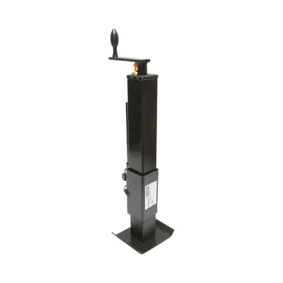Picior de sprijin remorca reglabil cu manivela 50cm, fixare laterala, cilindru 60mm, sarcina maxima 6000Kg - imagine 2