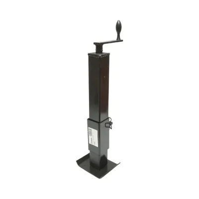 Picior de sprijin remorca reglabil cu manivela 50cm, fixare laterala, cilindru 60mm, sarcina maxima 6000Kg - imagine 4