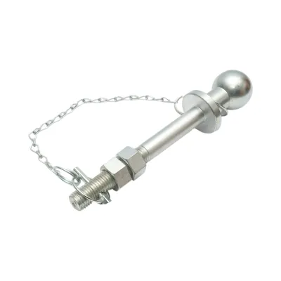 Nuca cui remorcare 50mm, filet M22x2.5mm, lungime 275mm cu lant si siguranta - imagine 3