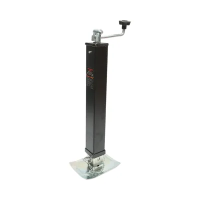 Picior de sprijin remorca reglabil cu manivela 56cm, fixare laterala, sarcina maxima 3175kg - imagine 2