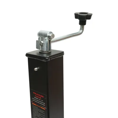 Picior de sprijin remorca reglabil cu manivela 56cm, fixare laterala, sarcina maxima 3175kg - imagine 5