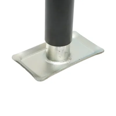 Picior de sprijin remorca reglabil cu manivela 50cm, fixare laterala, sarcina maxima 2268kg - imagine 6