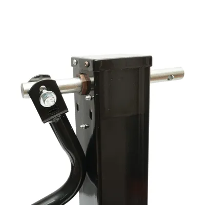 Picior de sprijin remorca reglabil cu manivela 71cm, fixare laterala, sarcina maxima 5443kg - imagine 5