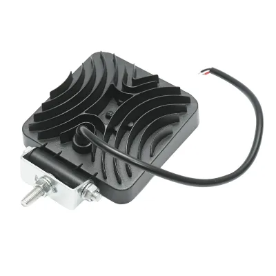 Lampa 5 LED-uri 10-30V 15W unghi radiere 30 de grade tip spot 108x108x36mm IP67 6000K Breckner Germany - imagine 3