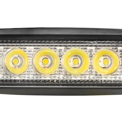 Lampa tip bara cu 6 LED-uri 10-60V 18W unghi radiere 30 de grade tip spot 160x43x42mm Breckner Germany - imagine 4