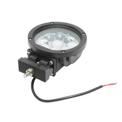 Lampa cu 9 LED-uri 10-60V 45W unghi radiere 30 de grade tip spot lentila 4D, 139x139x74mm IP67 6000K Breckner Germany - imagine 2