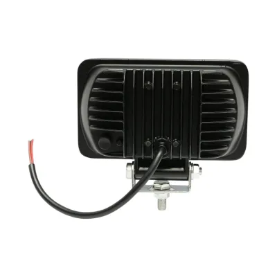 Proiector dreptunghiular LED 24W, 10-30V, 8 LED-uri, unghi radiere 30 de grade tip spot 158x105x50mm Breckner Germany - imagine 3
