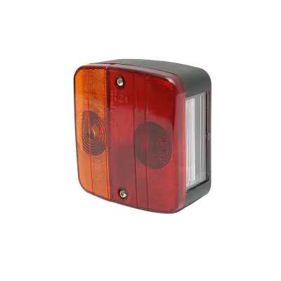 Lampa stop stanga/dreapta spate remorca/camion cu iluminare placuta inmatriculare 105x97x49mm - imagine 2