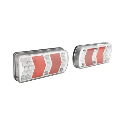 Set lampi spate LED remorca 228x106x40mm Breckner Germany - imagine 2
