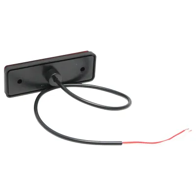 Lampa laterala de gabarit rosie 24V cu LED - imagine 4