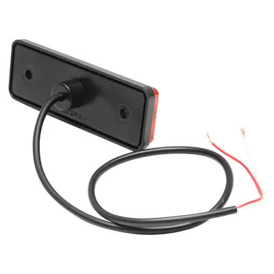 Lampa laterala portocalie de gabarit 24V cu Led - imagine 4