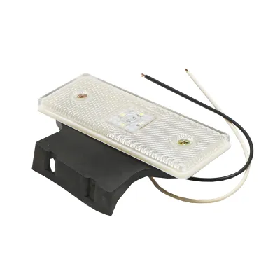 Lampa laterala de gabarit alba cu 4 Leduri SMD 24V - imagine 5