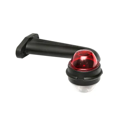Lampi laterale de gabarit cu LED 24V, rosu-alb, PVC elastic /set - imagine 5