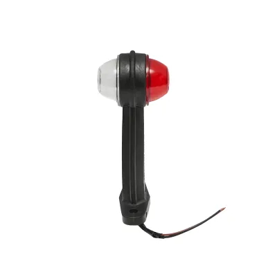Lampi laterale de gabarit cu LED 24V, rosu-alb, PVC dur /set - imagine 6