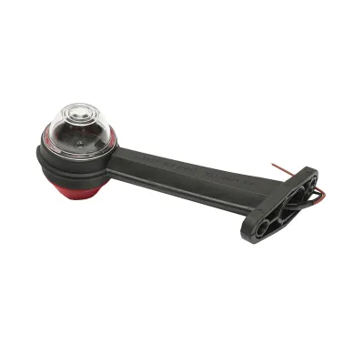 Lampi laterale de gabarit cu LED 24V, rosu-alb, PVC dur /set - imagine 5