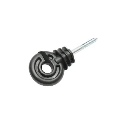 Izolator canelat fi 5.9mm 89x40mm pentru fir gard electric Breckner Germany - imagine 3