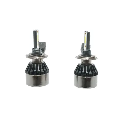 Set 2 becuri LED H7 36W/3800LM C6-H7, 12V, 6500K - imagine 3