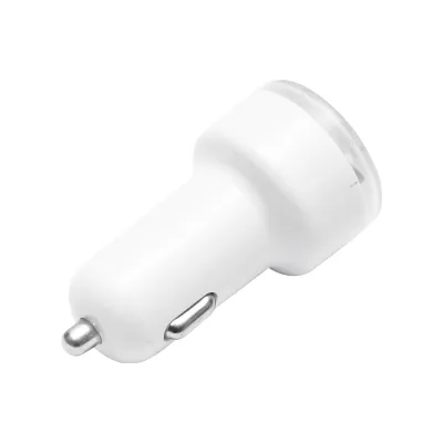 Incarcator telefon priza bricheta 2 USB 3.1A alb - fara fir - imagine 2