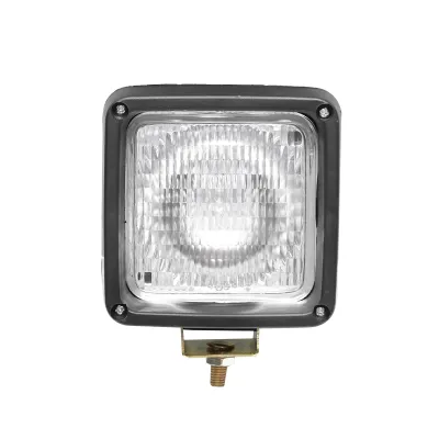 Proiector patrat L=100mm, pentru bec halogen H3 12V 55W - 24V 70W fara bec