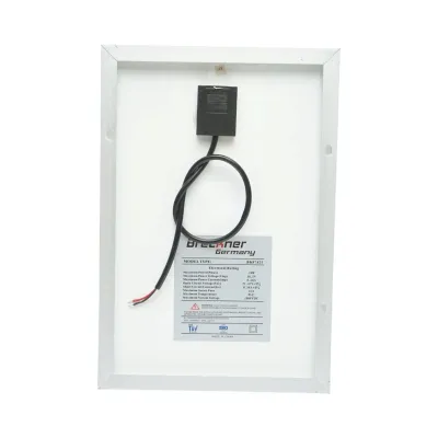 Panou solar 10W fotovoltaic policristalin cu cablu de conectare 500mm 350x240x17mm Breckner Germany - imagine 3