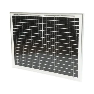Panou solar 20W fotovoltaic monocristalin 400x300x17mm Breckner Germany - imagine 4