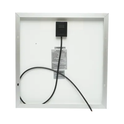 Panou solar 30W fotovoltaic monocristalin 420x405x25mm Breckner Germany - imagine 3