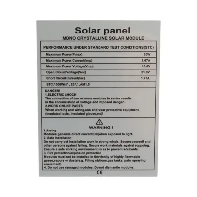 Panou solar 30W/18V fotovoltaic monocristalin 560x345x25mm cu regulator de incarcare 12/24V 10A, cablu 1.5/2m Breckner Germany - imagine 7