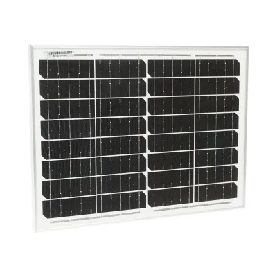 Panou solar 20W monocristalin 400x300x17mm cu regulator tensiune 10A, 12/24V Breckner Germany - imagine 3