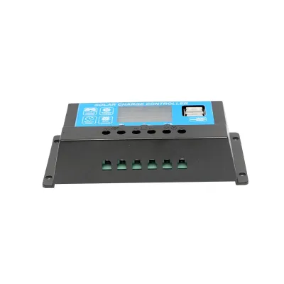 Regulator tensiune pentru panou solar 10A 12V/24V 2X port USB - imagine 3
