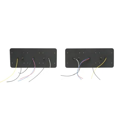 Set lampi stop spate LED cu 3 functii 12V - 24V. 330x140mm. Breckner Germany - imagine 3