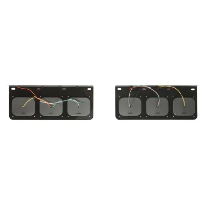 Set lampi spate camion cu LED 500x200 24V Breckner Germany - imagine 2