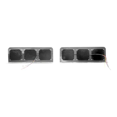 Set lampi spate camion cu LED fara semnalizare 598x220, 12/24V Breckner Germany - imagine 3