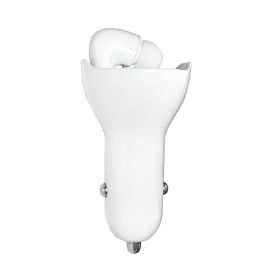 Casca bluetooth cu incarcare la priza auto tip bricheta - imagine 8
