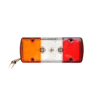 Lampa spate dreptunghiulara 28 LED-uri cu 3 compartimente 24V 