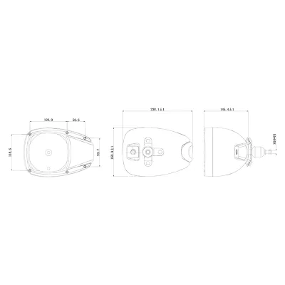 Set lampi tip far cu semnalizare dreapta si stanga 12V Breckner Germany - imagine 6