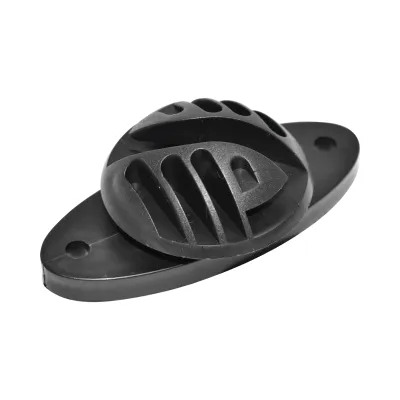 Izolator plat negru 70x40mm pentru gard electric Breckner Germany