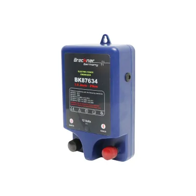 Generator impulsuri 220V 3 Joule 25 km cu impamantare pentru gard electric Breckner Germany - imagine 5