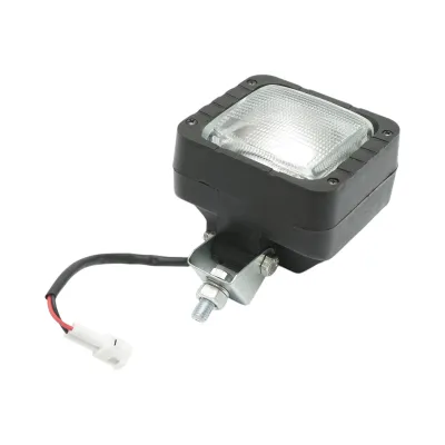 Lampa, proiector lucru patrat JCB, John Deere 12V, H3, 55W 108x98x88mm - imagine 3