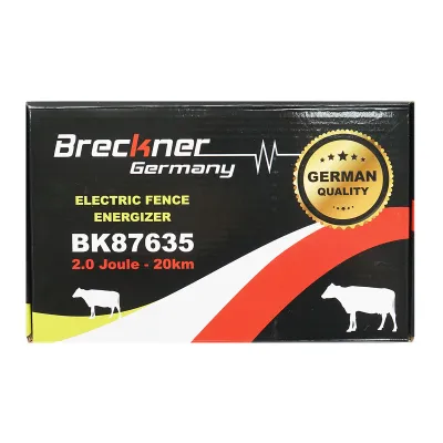 Generator impulsuri 12V max 2 Joule 20km cu impamantare pentru gard electric Breckner Germany - imagine 4