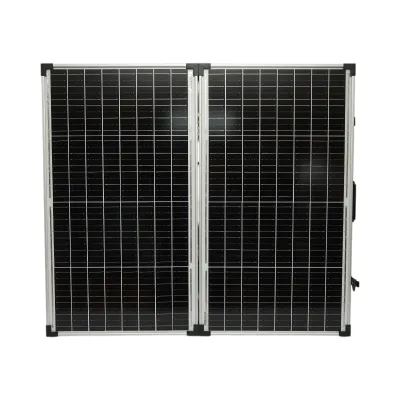 Panou solar 120W fotovoltaic monocristalin tip valiza cu regulator de tensiune 12/24V 20Ah 2 USB-uri Breckner Germany - imagine 6