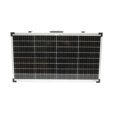 Panou solar 120W fotovoltaic monocristalin tip valiza cu regulator de tensiune 12/24V 20Ah 2 USB-uri Breckner Germany - imagine 3
