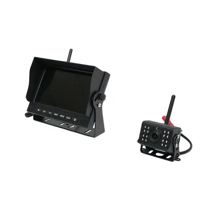 Camera marsarier wireless cu 2 canale display 12V/24V - imagine 3