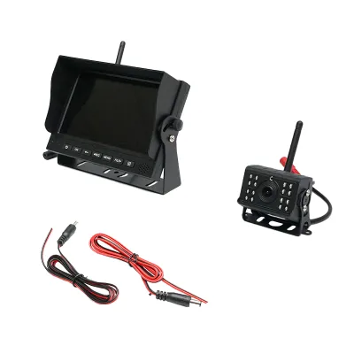 Camera marsarier wireless cu 2 canale display 12V/24V